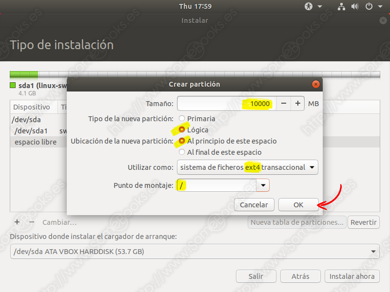 Instalar-Ubuntu-17.10-(Artful-Aardvark)-desde-cero-010